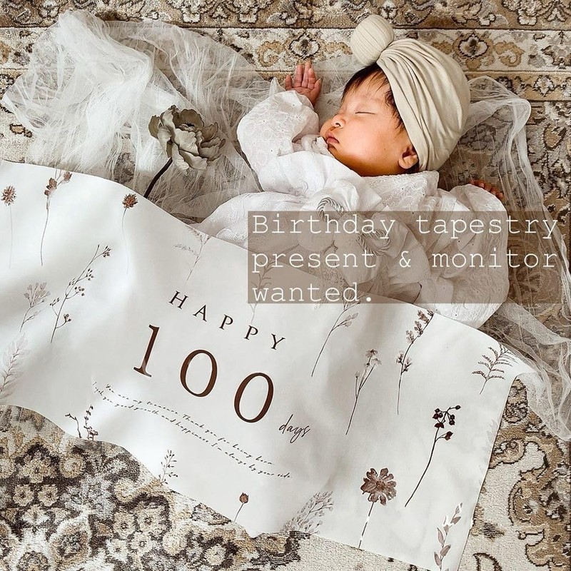 100th Anniversary Decoration Set, 9 Piece Set, Happy100days 100 Days