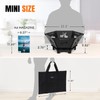 Fire Pit for Camping- 23Inch Small Collapsible Firepit for Patio