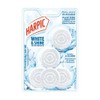 Harpic White & Shine Pastillas Acuaticas con Cloro, 5 piezas