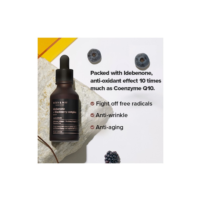 Mary&May [Mary&May]Idebenone + Blackberry Complex Serum 30ml