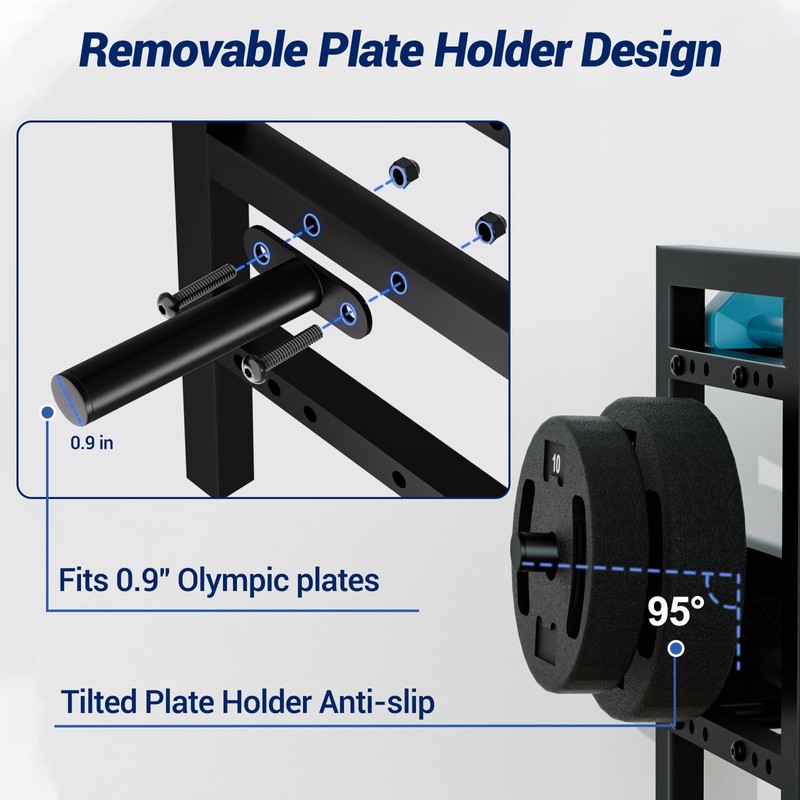 2-Tier Dumbbell Rack Small Weight Rack For Home Gym 350LB