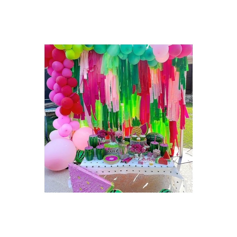 Fun Express Green Plastic TABLECOVER (54" X 108") - Party
