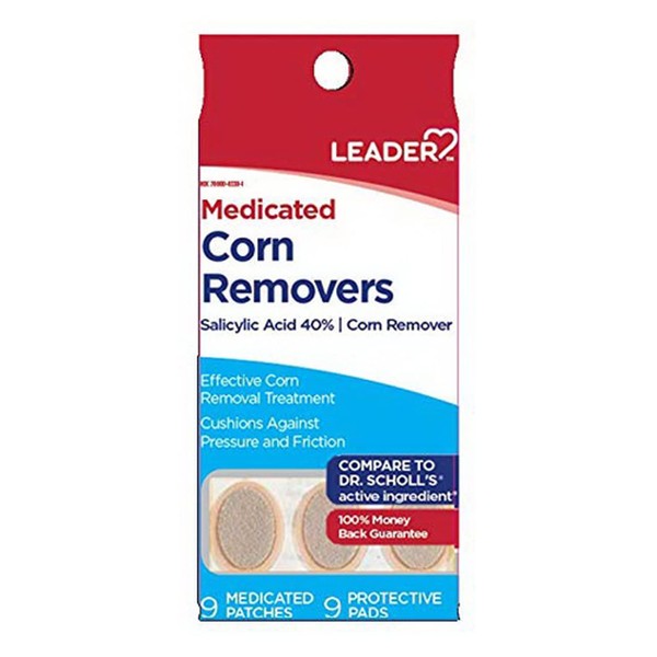 Leader Medicated Callus Removers, 6 Per Package (3 Packages)