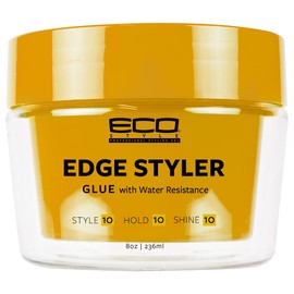 Eco Style Professional Styling Gel Edge Styler Glue With Water Resistance 8 Fl Oz (Pack of 1)