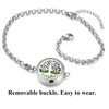 Essential Oil Diffuser Anklet Stainless Steel Aromatherapy Pendant Adjustable Anklet