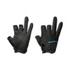 Shimano 01 Basic Gloves, 3-Cut GL-008Y, Black, M