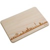Brotzeitbrett München Skyline | Beech Breakfast Board | Wooden Chopping