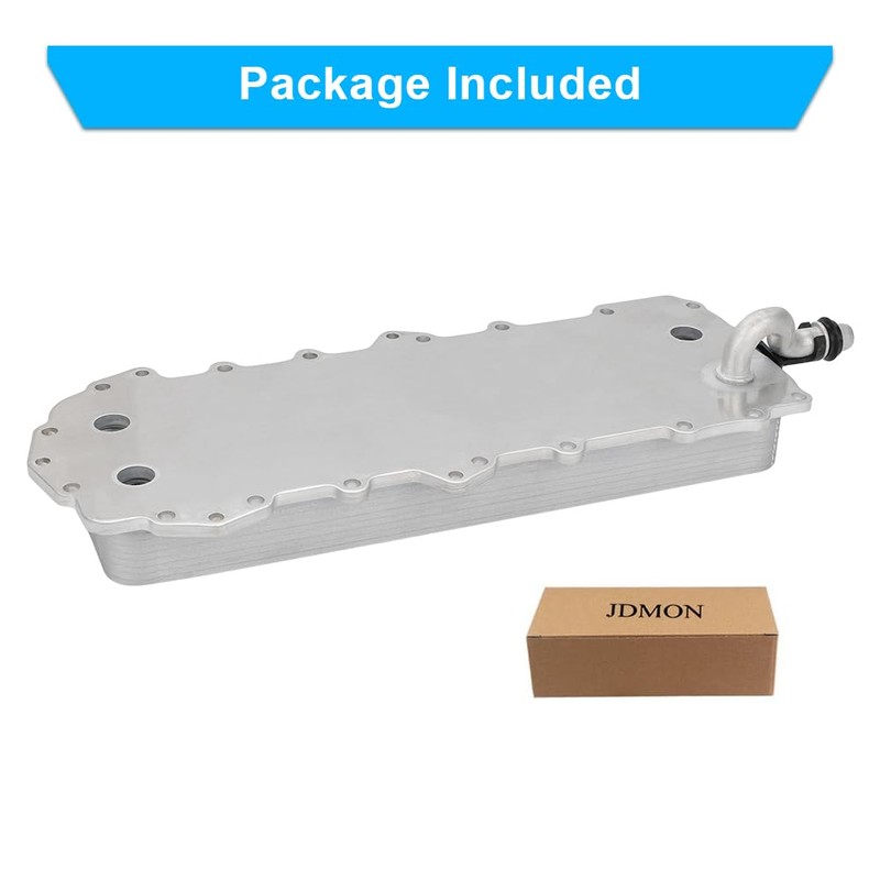 JDMON Engine Oil Cooler Replacement for 2017-2020 Jaguar F-Pace, F-Type,