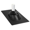Ips 81857 Multi-Size 3-n-1 Galvanized Steel Base Roof Flashing, Black,