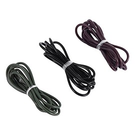 1 Meter Carp Fishing Line Silicone Rig Tube Sleeve Rig Bait Fishing Tackle -Pack of 3
