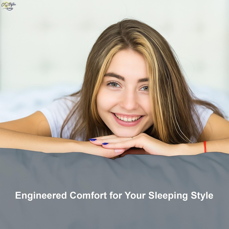 Cottington Lane Split California King Fitted Sheets for Adjustable Beds,