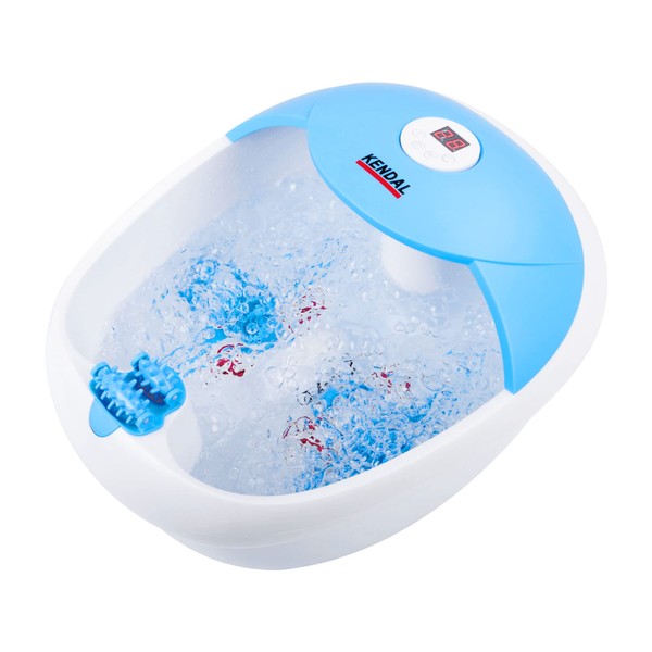 Kendal All in One Foot Spa Bath Massager with Heat, Digital Temperature Control, O2 Bubbles and Timer FBD18