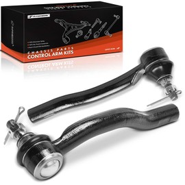 A-Premium 2 x Front Outer Tie Rod Ends, Compatible with Mazda CX-9 CX9 2007-2015, CX-7 CX7 2007-2012, Sport Utility