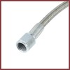 HEROFFIX 4AN Turbo Oil Feed Line 24" Length Stainless Steel