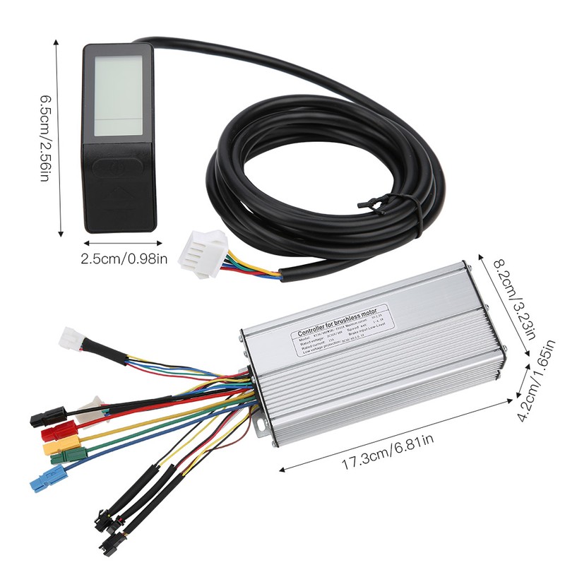 36V/48V 30A Brushless Controller Electric Bike KT LCD4 Display Screen
