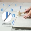 Oualhoo 1/16 Inch Plastic Horseshoe Shims U Tile Spacers, Tile