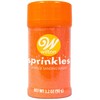 Wilton Sparkling Sugar Decorating Sprinkles, 3.25 oz., Orange