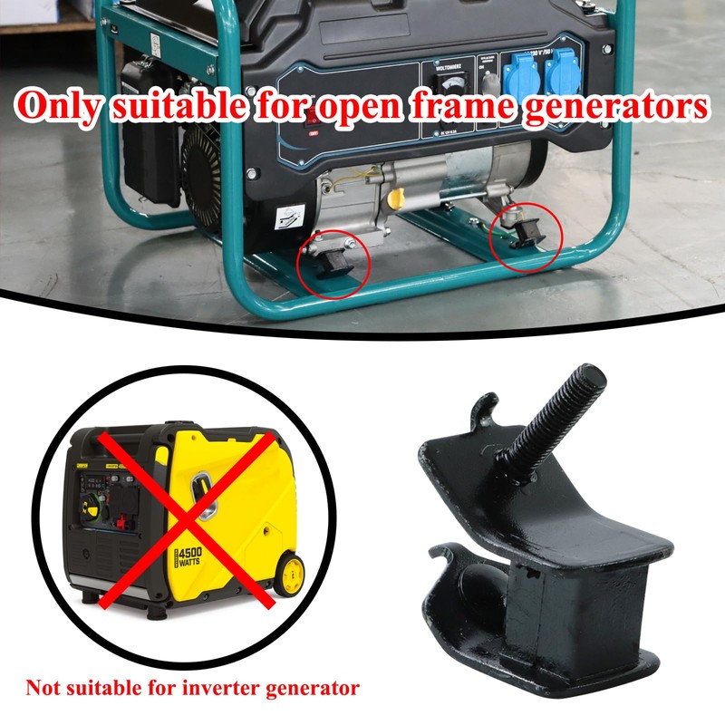 KIKITE Generator Anti Vibration Rubber Mount for 2000w 3000w 3500w