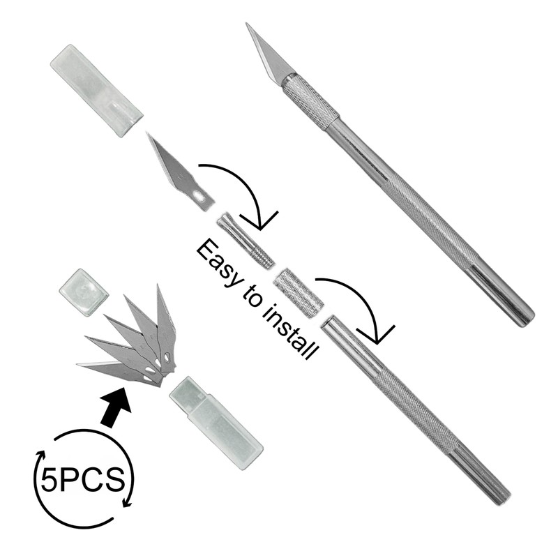 HYLKOM Vinyl Film Installation Kit, Vinyl Spatula, 2 Spatulas, Precision
