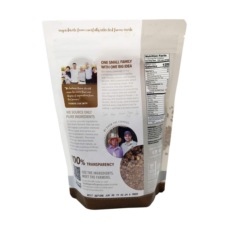 One Degree Granola Quinoa Cacao, 11 oz