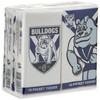 NRL Bulldogs Mascot Pocket Tissues (Pack of 4)