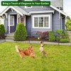 No Dig Decorative Garden Fence Animal Barrier - 5 Panels
