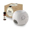 Amphora Aromatics Relax Aromatherapy Kit - with Style 1 traditional burner.