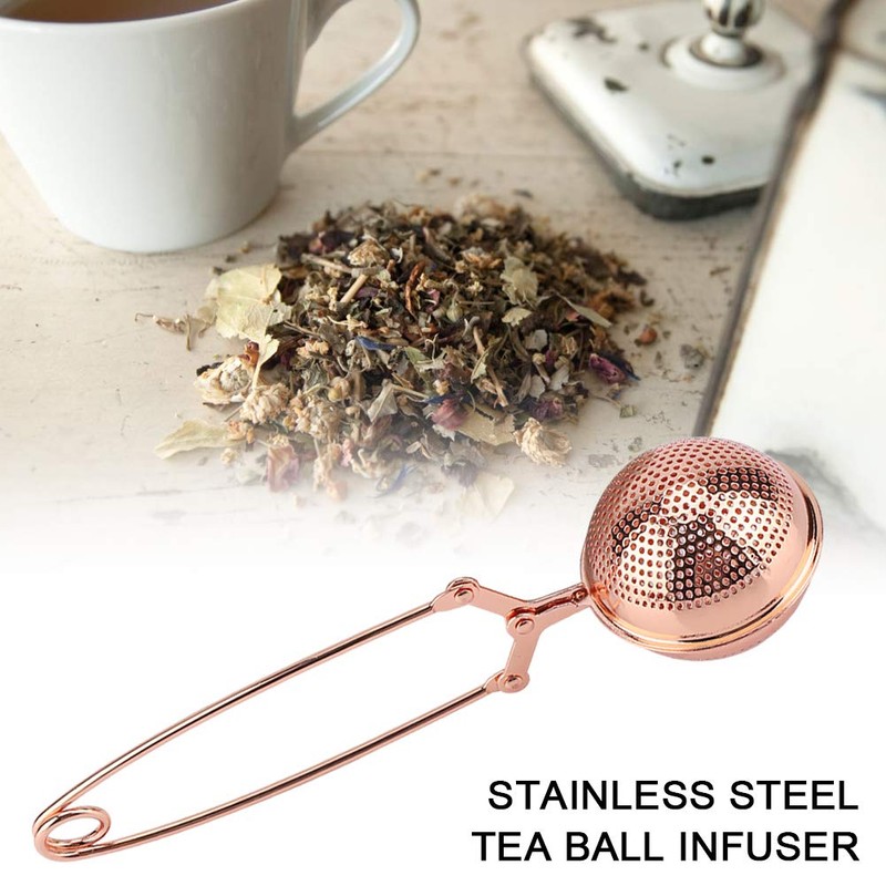 Tea Infusion Mesh Strainer, Portable Stainless Steel Tea Infusion Strainer,