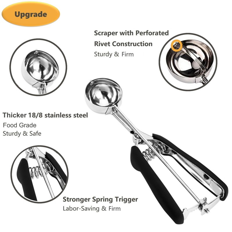 Extra Mini Cookie Scoop for Baking, 1 tsp / 5