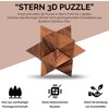 Star Size S - Star - 3D Puzzle - Thinking