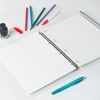 A4 Lined Refill Paper, 290x210mm, 4-Ring, 100GSM 10mm Wide Ruled,