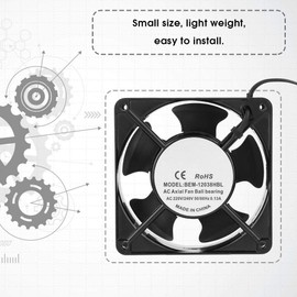 Taidda Inverter Cabinet Welder Fan, Air flow Cooling Fan Heatsink Cooler Fast Heat Dissipation for Welding Machine