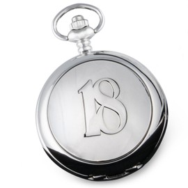 De Walden Men's 18th Birthday Pocket Watch Gift Boy’s Son Brother Nephew Gifts