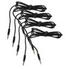 OSALADI 4pcs Professional Male to Male Audio Cable Stereo Audio