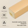 3pcs Gold Retractable Lip Brush Portable Soft Hair Double Ended