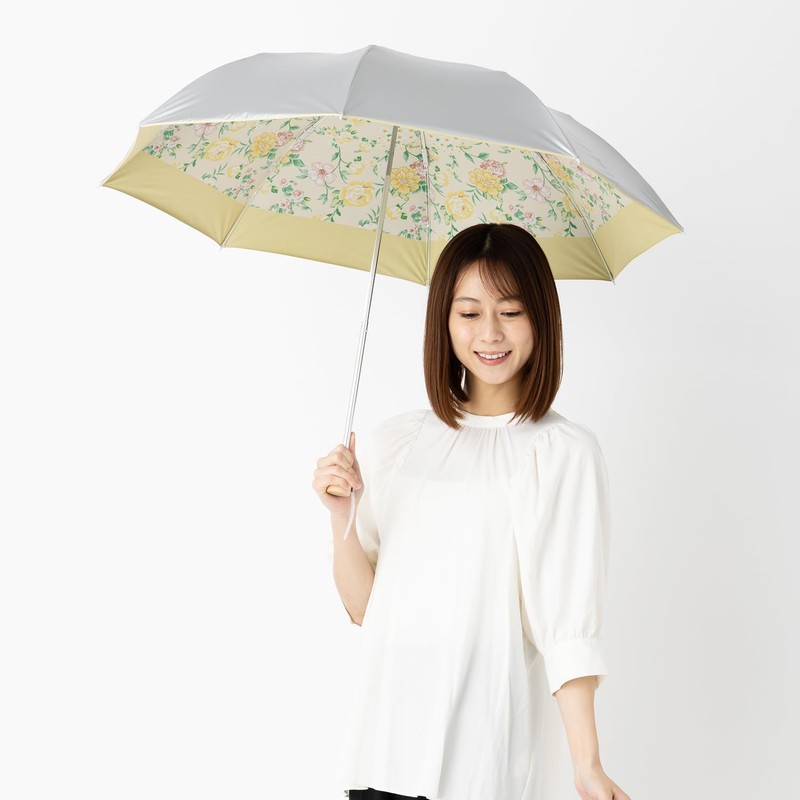 LIEBEN-0590 (0577) Parasol, Lightweight, Foldable, For Both Rain and Shine,