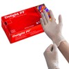 100 Disposable Clear Vinyl Gloves | Powder Free | Latex
