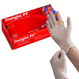 100 Disposable Clear Vinyl Gloves | Powder Free | Latex Free | Strong & None Sterile Cooking Kitchen Cleaning Saftey Multipurpose Strong Extra Large