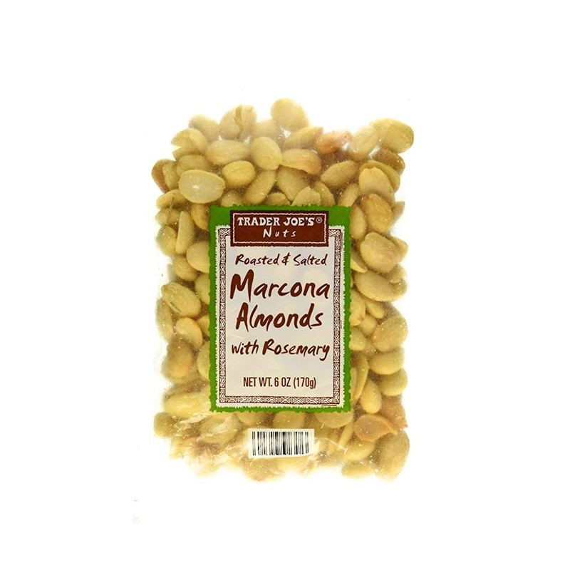 Trader Joes Roasted and Salted Marcona Almonds with Rosemary -