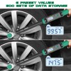 KOEORWS 1/2 Inch Drive Digital Torque Wrench, 7.38-147.5Ft.lb/10-200N.m, Long Electronic