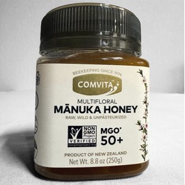 Comvita Manuka Honey Raw Unpasteurized Multifloral MGO 50+ New Zealand BB:6/26
