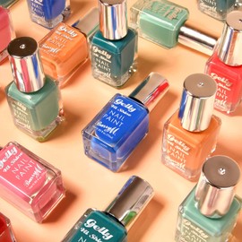 Barry M Gelly Hi Shine Nail Paint 10 ml, Forget Me Not