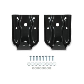 7BLACKSMITHS Rear Leaf Spring Hanger Set Compatible with 1999-2015 Chevy Silverado GMC Sierra Replacement for 12474021 722032 Pair Leaf Spring Hanger Shackle Bracket