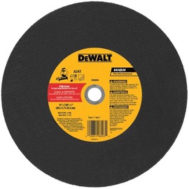DeWalt DW8003 14 x 3/32 x 7/64 x 1 Stud Cutter Chop Saw Wheel, Light Metal