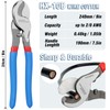 Tivorex Battery Cable Wire Lug Crimping Tool for AWG 8-1/0