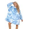 MS9 Women's Oversized Wearable Blanket Fleece Hoodie Sherpa Soft and