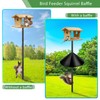 Squirrel Baffle for Bird Feeder Pole,16 inch Squirrel Guard Stopper