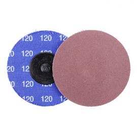 BHA Aluminum Oxide Quick Change Sanding Discs, 3", 120 Grit - 25 Pack