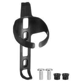 HARFINGTON Bike Water Bottle Holder Carbon Fiber Universal Bicycle Bottle Cages Lightweight Cycling Cup Holder with Screws for Road MTB Gravel, Black