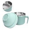 Portable Lunch Box Double Layer Thermal Noodle Bowl with Handle